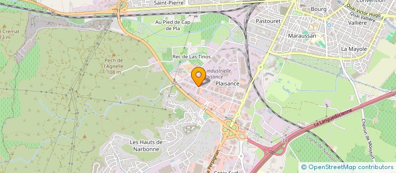 localisation de l'entreprise AUDE LOC MAT à BAGES