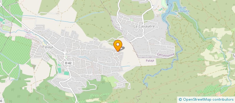localisation de l'entreprise AUDE SERVICE VOLETS à PALAJA