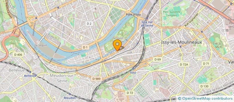 localisation de l'entreprise AUDEBERT C.G.M.D. à ISSY-LES-MOULINEAUX