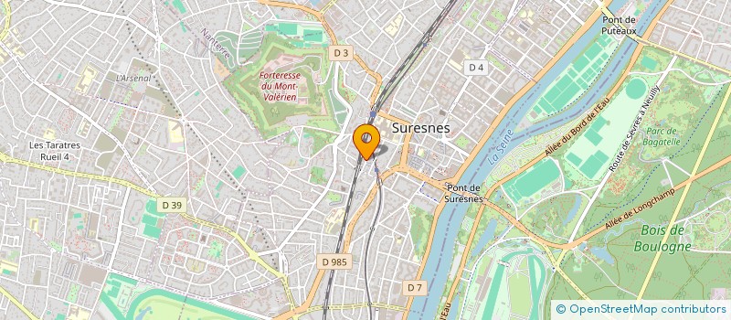 localisation de l'entreprise AUDEBERT CONSULTING à SURESNES