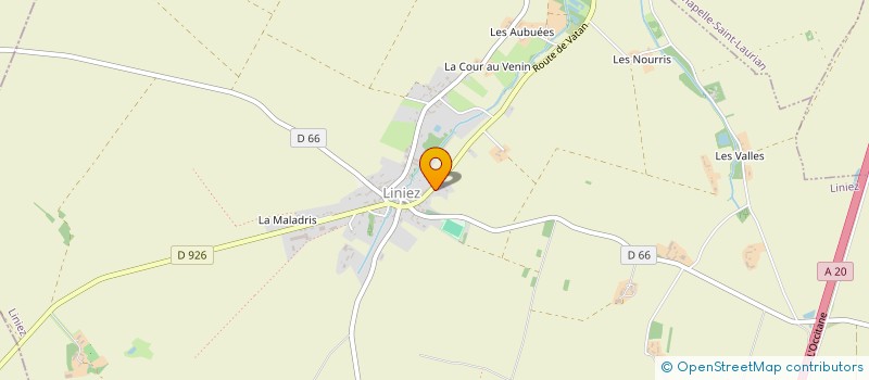 localisation de l'entreprise AUDEBERT PASTELS à LINIEZ
