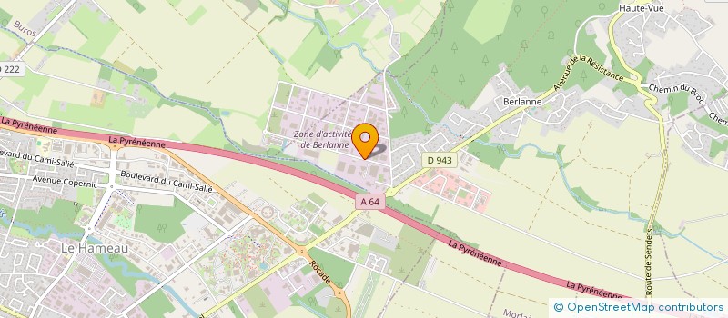 localisation de l'entreprise AUDEC AUDIT EXPERTISE COMMISSARIAT  MORLAAS