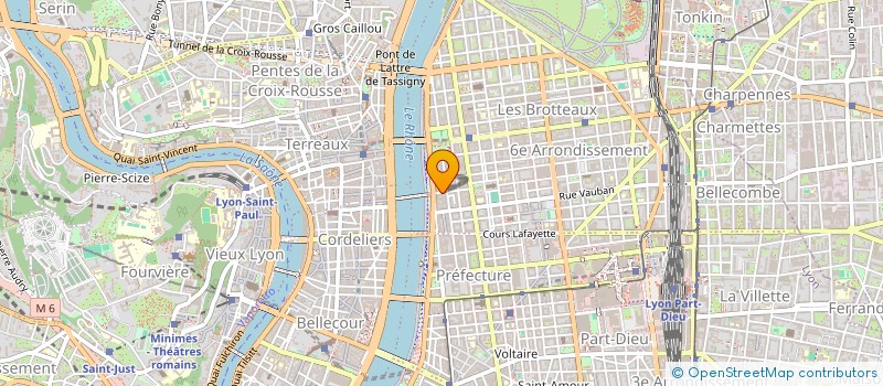 localisation de l'entreprise AUDEGE à LYON