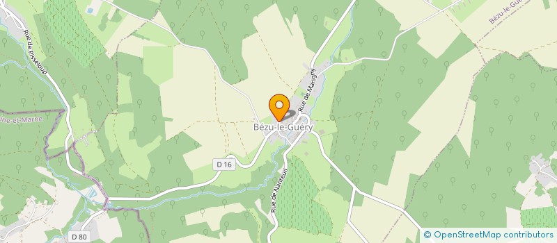 localisation de l'entreprise AUDEGUSTINE CAILLIEZ  BEZU-LE-GUERY