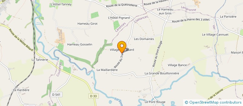 localisation de l'entreprise AUDELEA  VER