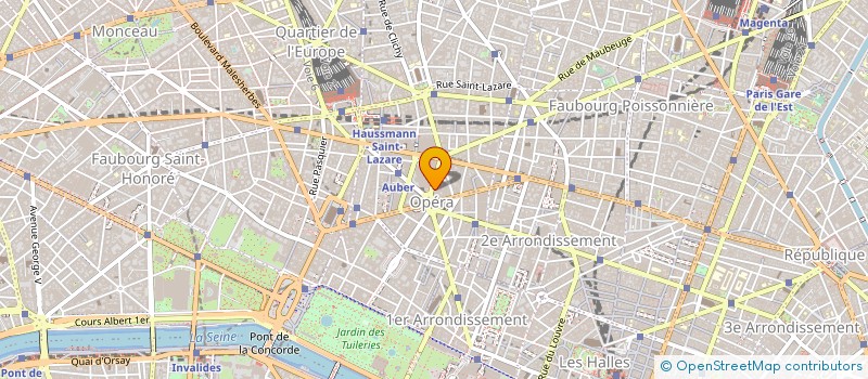 localisation de l'entreprise AUDEMARS PIGUET (FRANCE) S.A. à PARIS