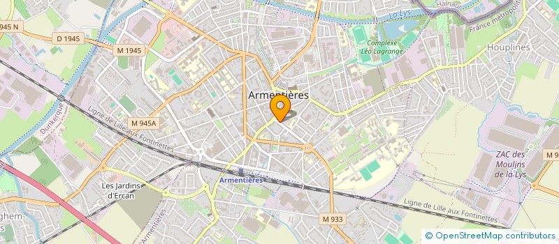 localisation de l'entreprise AUDEMER SCI  ARMENTIERES