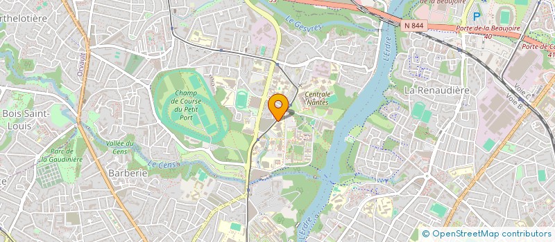 localisation de l'entreprise AUDENCIA CHOEUR ET ORCHESTRE GRANDES ECOLES DE NANTES  NANTES