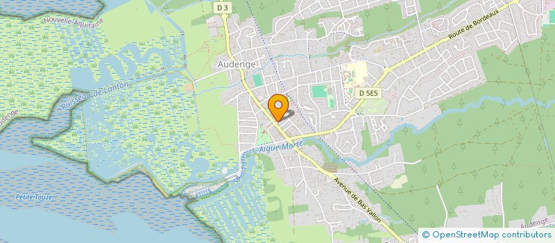 localisation de l'entreprise AUDENGE  AUDENGE