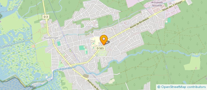 localisation de l'entreprise AUDENGE REVEA VACANCES  AUDENGE