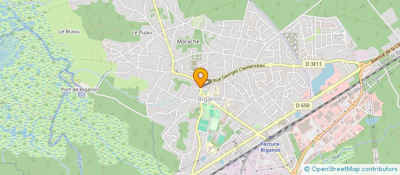 localisation de l'entreprise AUDENGE STOCKAGE  BIGANOS