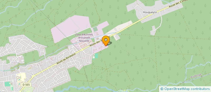 localisation de l'entreprise AUDENGELES  AUDENGE