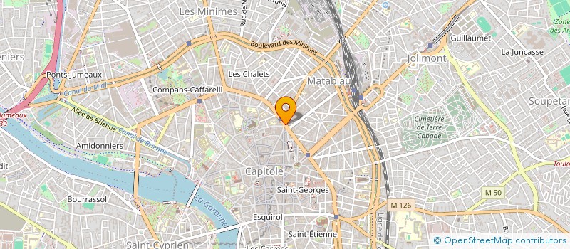 localisation de l'entreprise AUDENSIEL OCCITANIE DEVELOPPEMENT à TOULOUSE