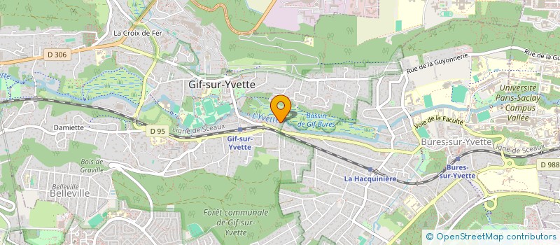 localisation de l'entreprise AUDEO NC CONSULTING à GIF-SUR-YVETTE