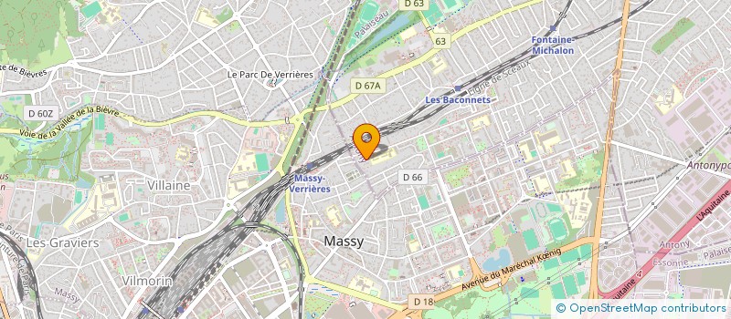 localisation de l'entreprise AUDERE SEMPER à ANTONY