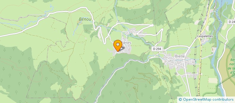 localisation de l'entreprise AUDERIDO  BILHERES