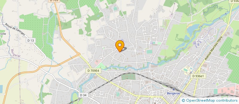 localisation de l'entreprise AUDET CONSEIL à BERGERAC