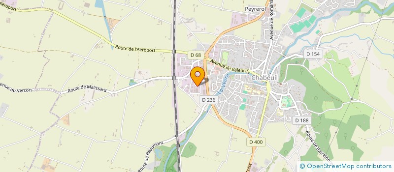 localisation de l'entreprise AUDETTE à CHABEUIL
