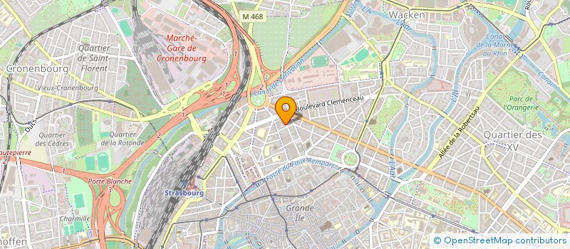 localisation de l'entreprise AUDEVE3D à STRASBOURG