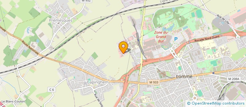 localisation de l'entreprise AUDEXCO FLANDRES à LILLE