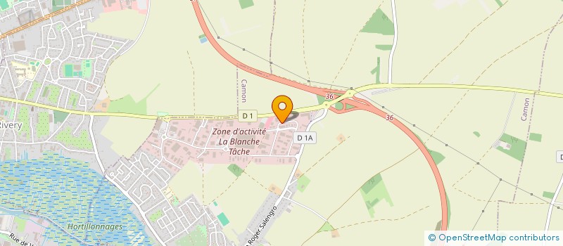 localisation de l'entreprise AUDHYGE  CAMON