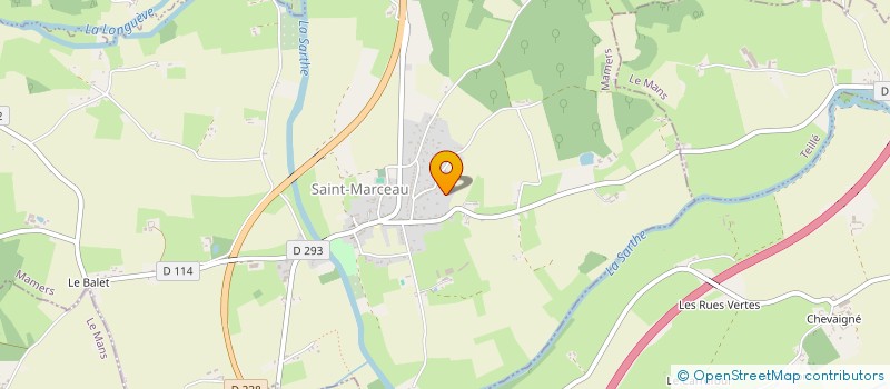 localisation de l'entreprise AUDI BONIN  SILLE-LE-GUILLAUME