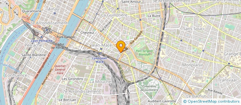 localisation de l'entreprise AUDI MELIORA  LYON