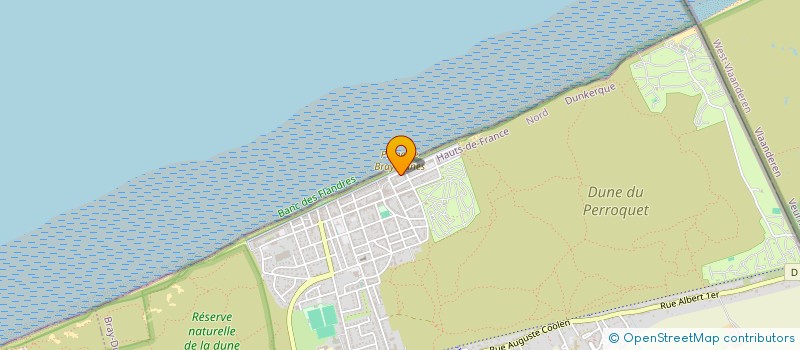 localisation de l'entreprise AUDI-PARTNER  BRAY-DUNES