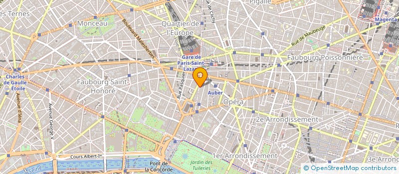 localisation de l'entreprise AUDIALIS  PARIS