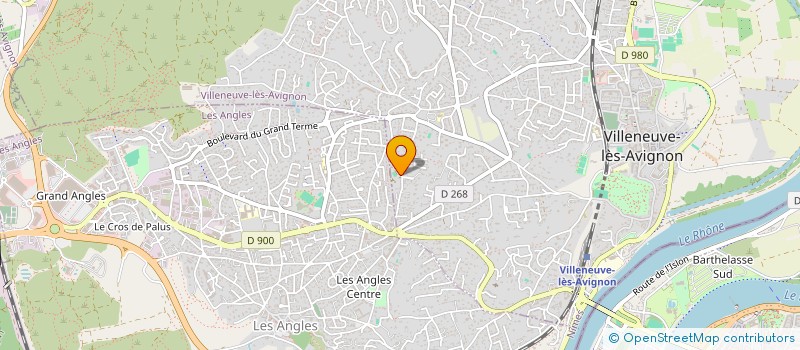 localisation de l'entreprise AUDIBERT à VILLENEUVE-LES-AVIGNON