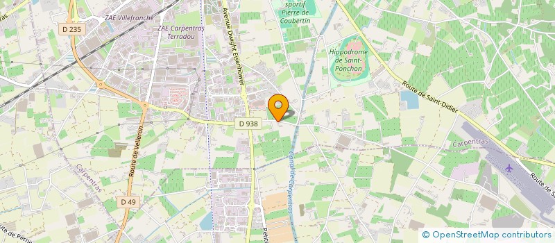 localisation de l'entreprise AUDIBERT  CARPENTRAS