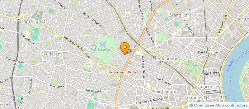 localisation de l'entreprise AUDIBERT TRANSACTION  BORDEAUX