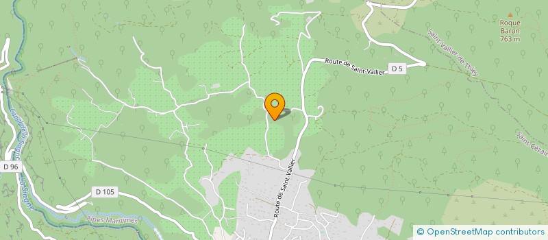 localisation de l'entreprise AUDIBERT TRAVAUX PUBLICS à SAINT-CEZAIRE-SUR-SIAGNE