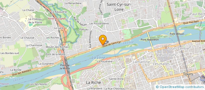 localisation de l'entreprise AUDICHORAM  SAINT-CYR-SUR-LOIRE