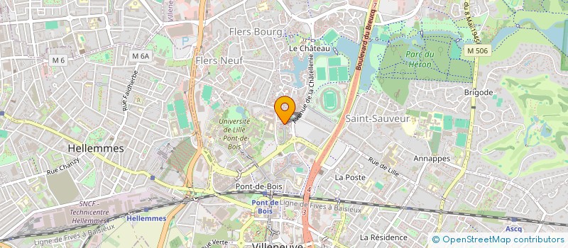 localisation de l'entreprise AUDIE CORP à VILLENEUVE-D'ASCQ