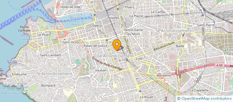 localisation de l'entreprise AUDIENCE à MARSEILLE