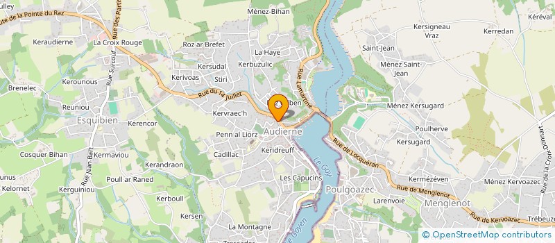 localisation de l'entreprise AUDIERNE IMMOBILIER  AUDIERNE