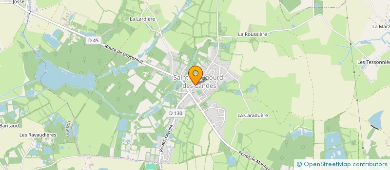 localisation de l'entreprise AUDIFER  SAINT-AVAUGOURD-DES-LANDES