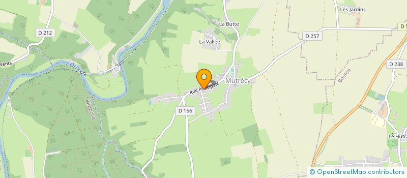 localisation de l'entreprise AUDIGE EURL  MUTRECY