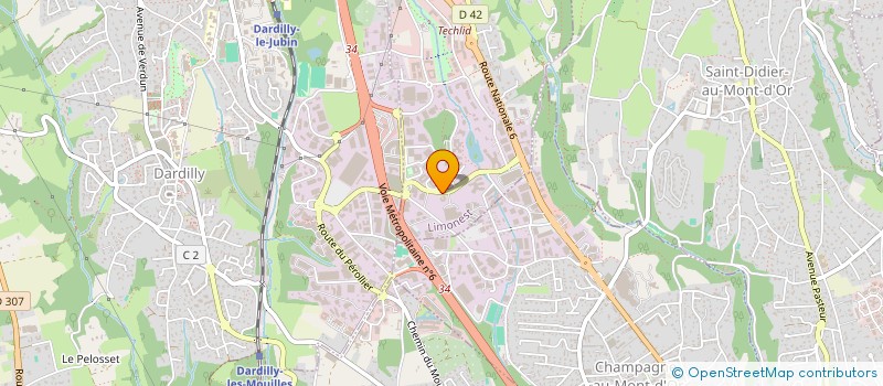 localisation de l'entreprise AUDIGEST PARTICIPATION  LIMONEST