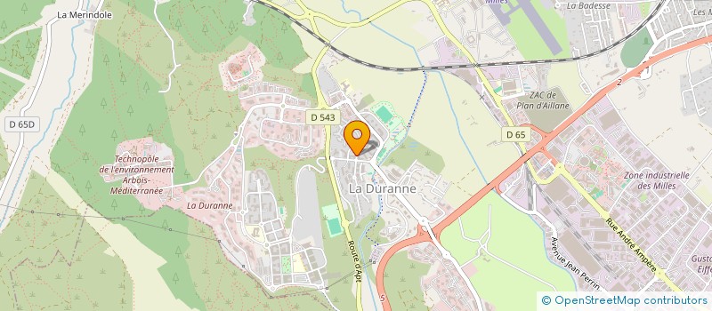 localisation de l'entreprise AUDIGIER SERVICES à AIX-EN-PROVENCE