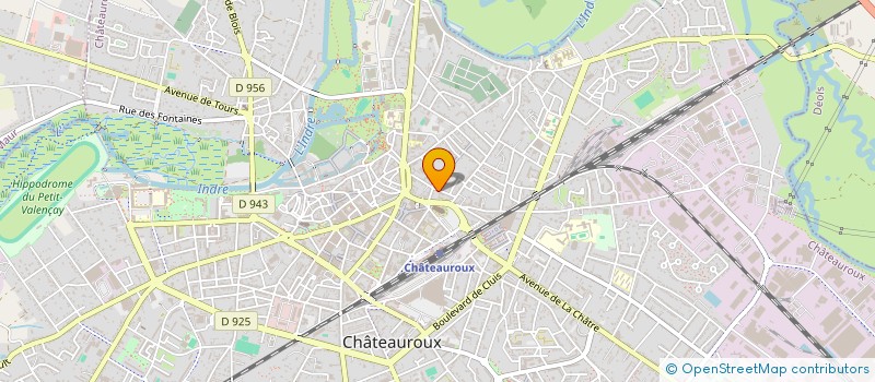 localisation de l'entreprise AUDIGUARD à CHATEAUROUX