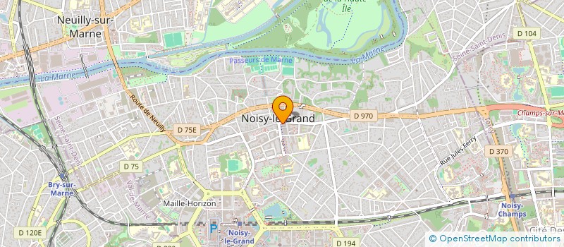 localisation de l'entreprise AUDIKA NOISY à NOISY-LE-GRAND