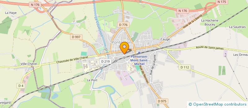 localisation de l'entreprise AUDIL'S TOURS à PONTORSON