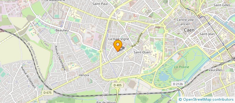 localisation de l'entreprise AUDILAB AMTP  CAEN