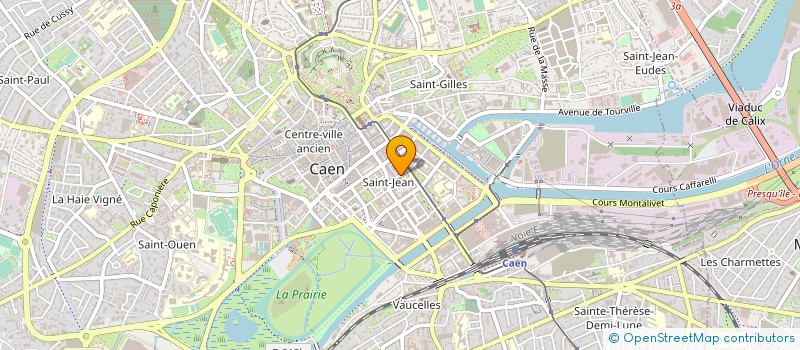 localisation de l'entreprise AUDILAB NORMANDIE  CAEN