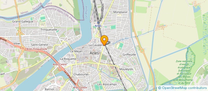 localisation de l'entreprise AUDILAB PAYS D'ARLES à ARLES