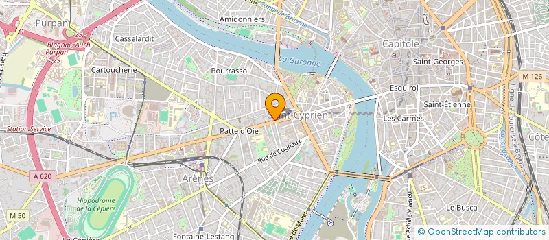 localisation de l'entreprise AUDILAB TOULOUSE à TOULOUSE