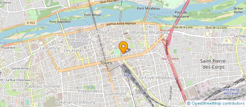localisation de l'entreprise AUDILAB TOURAINE à TOURS