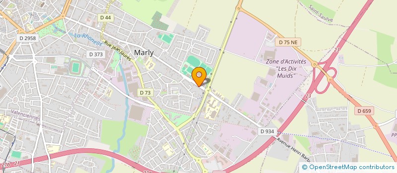 localisation de l'entreprise AUDILORE à MARLY